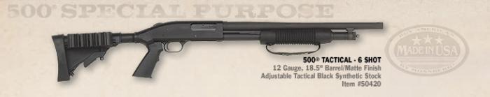 Mossberg 500 Tactical - 6 Shot